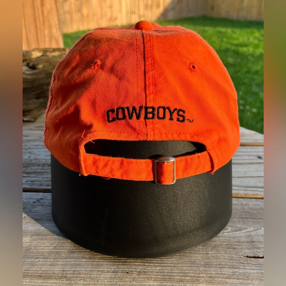 NCAA Oklahoma State University Orange OSU Adjustable‎ Cap